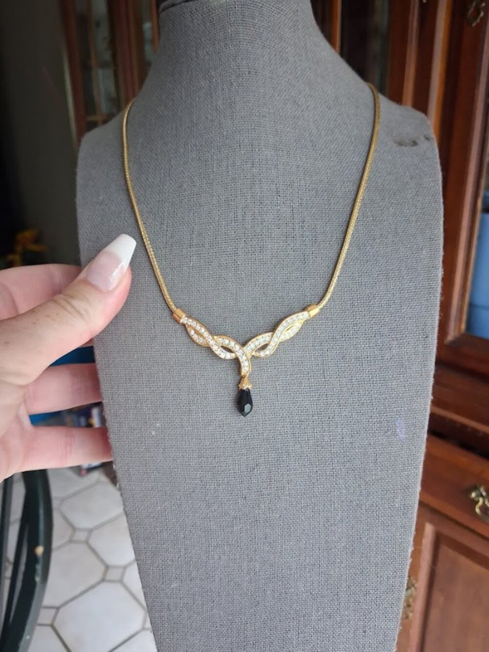 16 inch Roman Statement necklace